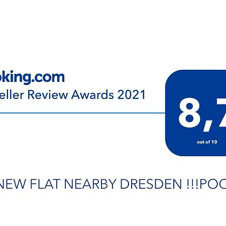 B Our Guest At New Flat Nearby Dresden !!!Pool!!! Lejlighed Frauendorf  Eksteriør billede